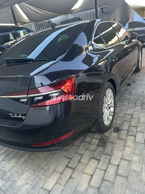 Skoda Superb 2021 Black Used for Sale - 4