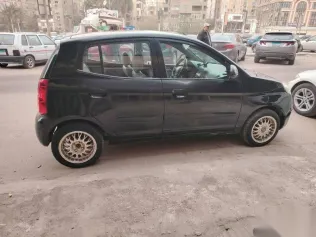 كيا بيكانتو 2009 أسود مستعملة للبيع