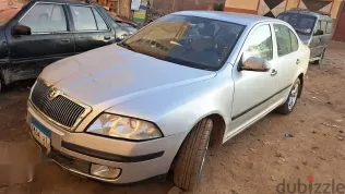 سكودا اوكتافيا 2008 فضي مستعملة للبيع