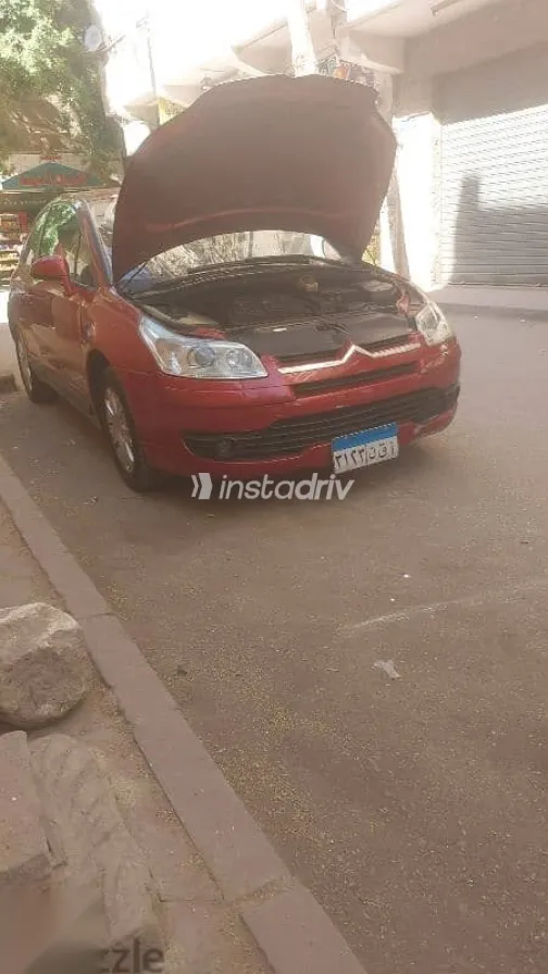 سيتروين C4 2005 أحمر مستعملة للبيع - 5