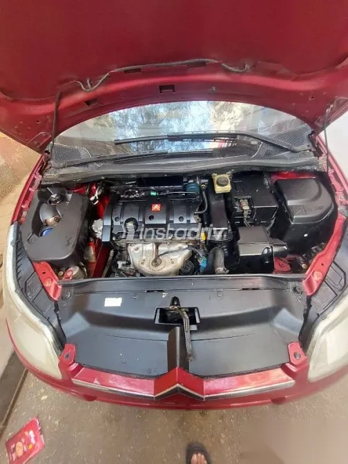 سيتروين C4 2005 أحمر مستعملة للبيع - 6
