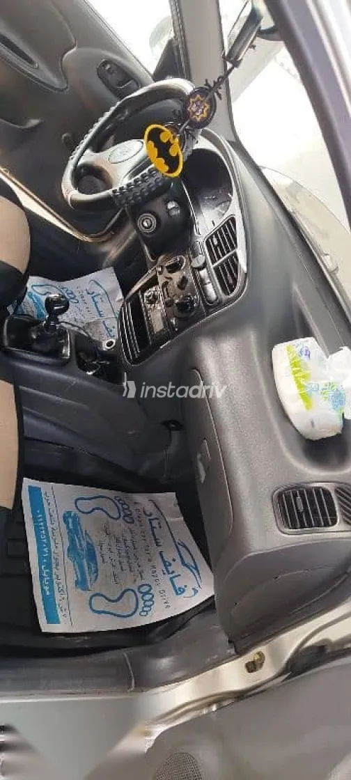 دايو لانوس 2004 فضي مستعملة للبيع - 4