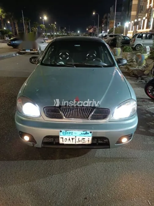 دايو لانوس 2007 أزرق غامق مستعملة للبيع - 1