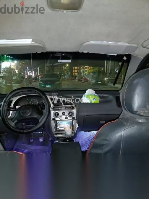 دايو لانوس 2007 أزرق غامق مستعملة للبيع - 4