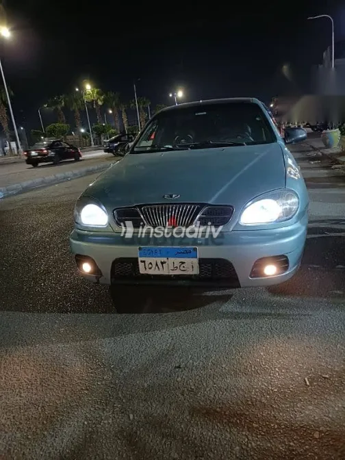 دايو لانوس 2007 أزرق غامق مستعملة للبيع - 6