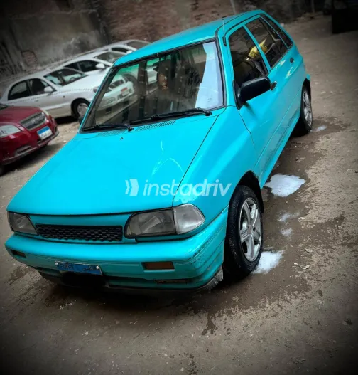 كيا برايد 1997 أبيض مستعملة للبيع - 5