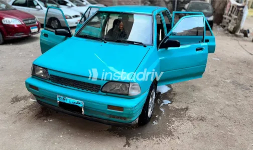 كيا برايد 1997 أبيض مستعملة للبيع - 6