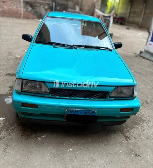 كيا برايد 1997 أبيض مستعملة للبيع - 7