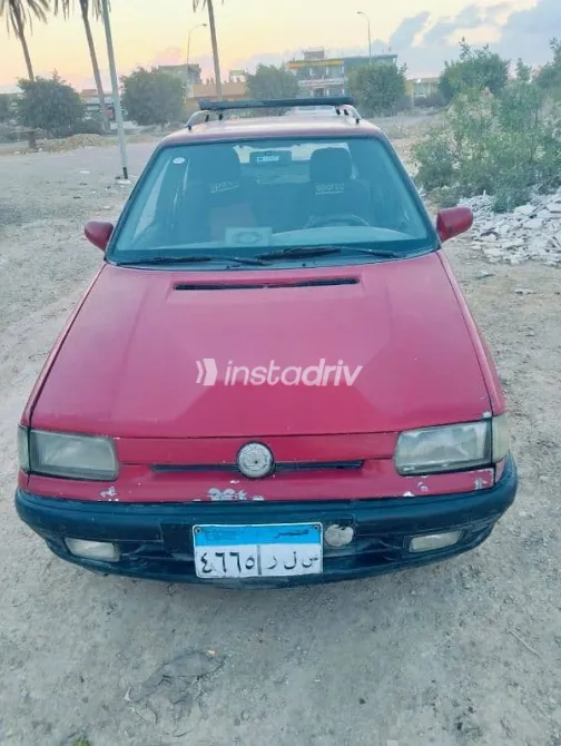 سكودا فيليشيا 1996 أحمر مستعملة للبيع - 3