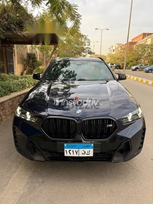 بي ام دبليو X6 2025 أزرق غامق مستعملة للبيع - 3