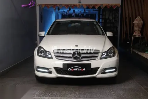 مرسيدس C 180 2012 أبيض مستعملة للبيع - 1