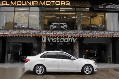 مرسيدس C 180 2012 أبيض مستعملة للبيع - 3