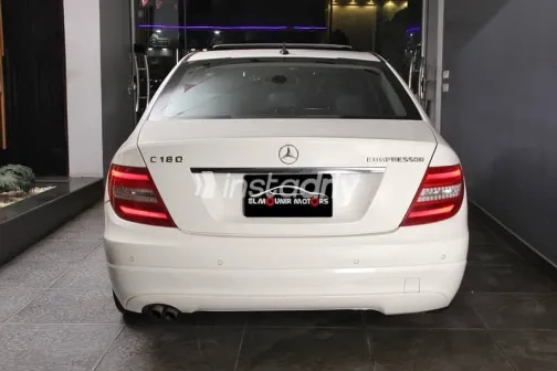 مرسيدس C 180 2012 أبيض مستعملة للبيع - 6