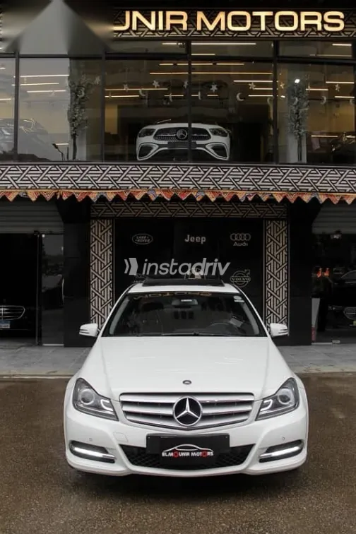 مرسيدس C 180 2012 أبيض مستعملة للبيع - 8