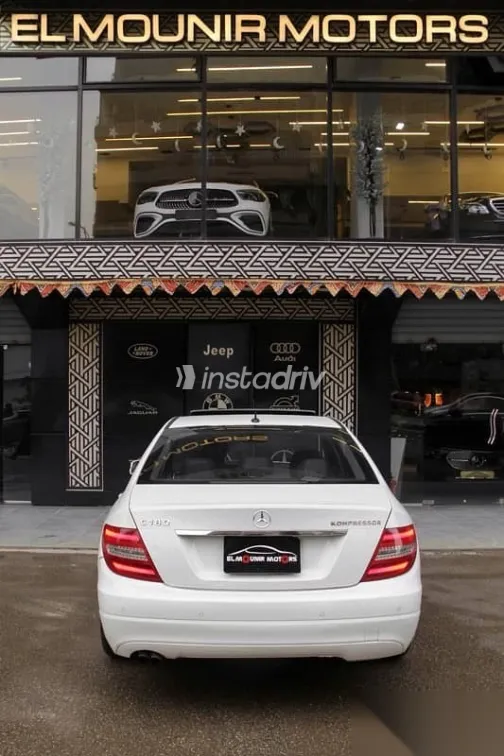 مرسيدس C 180 2012 أبيض مستعملة للبيع - 9