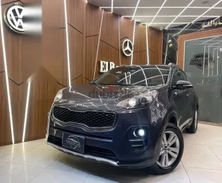 كيا سبورتاج 2017 أسود مستعملة للبيع