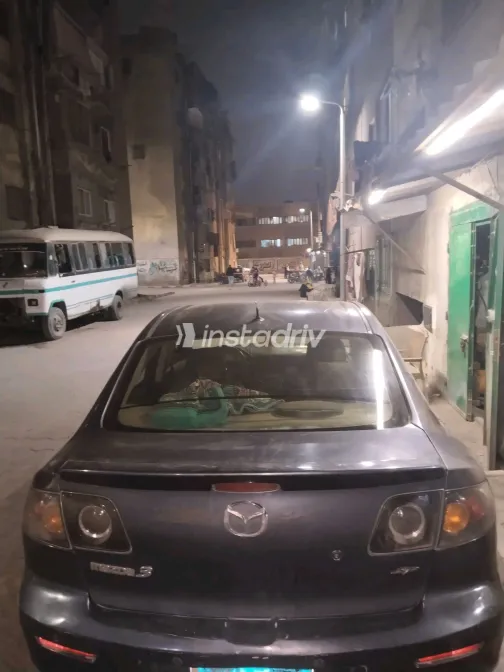 مازدا 3 2007 أبيض مستعملة للبيع - 4