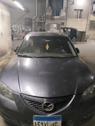 مازدا 3 2007 أبيض مستعملة للبيع