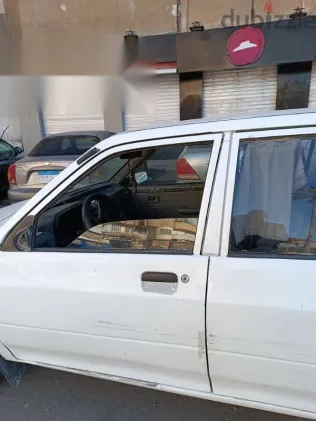 كيا برايد 1996 أبيض مستعملة للبيع