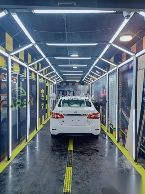 نيسان سنترا 2016 أبيض مستعملة للبيع - 4