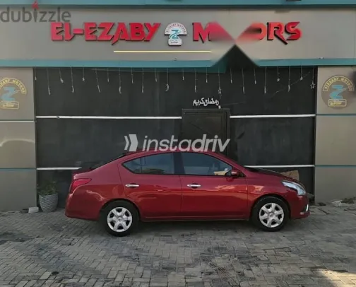 نيسان صنى 2019 أحمر مستعملة للبيع - 5