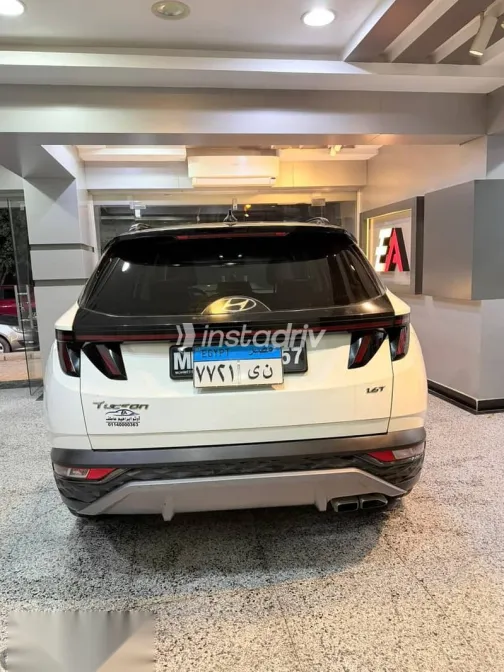 هيونداي توسان 2021 أبيض مستعملة للبيع - 3