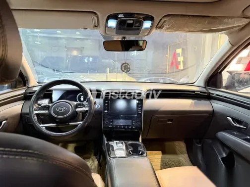 هيونداي توسان 2021 أبيض مستعملة للبيع - 4