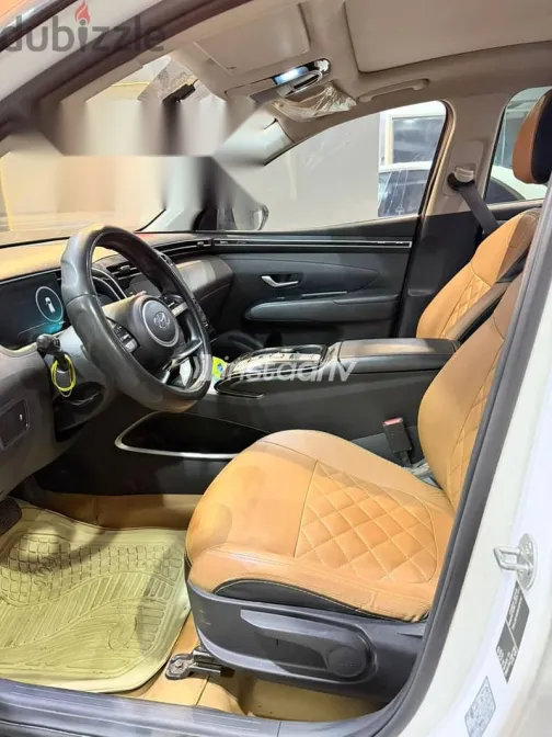 هيونداي توسان 2021 أبيض مستعملة للبيع - 5