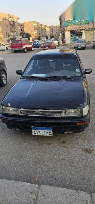 تويوتا كورولا 1991 رمادي مستعملة للبيع
