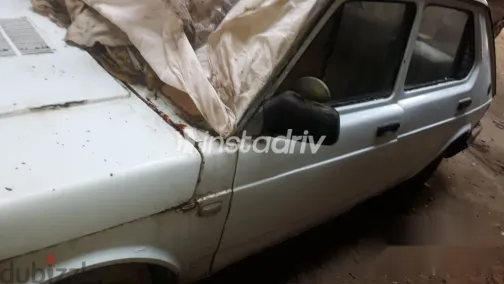 فيات 127 1983 أبيض مستعملة للبيع - 3