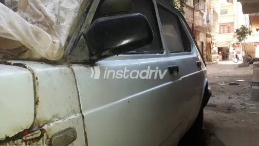 فيات 127 1983 أبيض مستعملة للبيع - 4