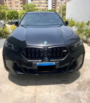 بي ام دبليو X6 2024 أسود مستعملة للبيع