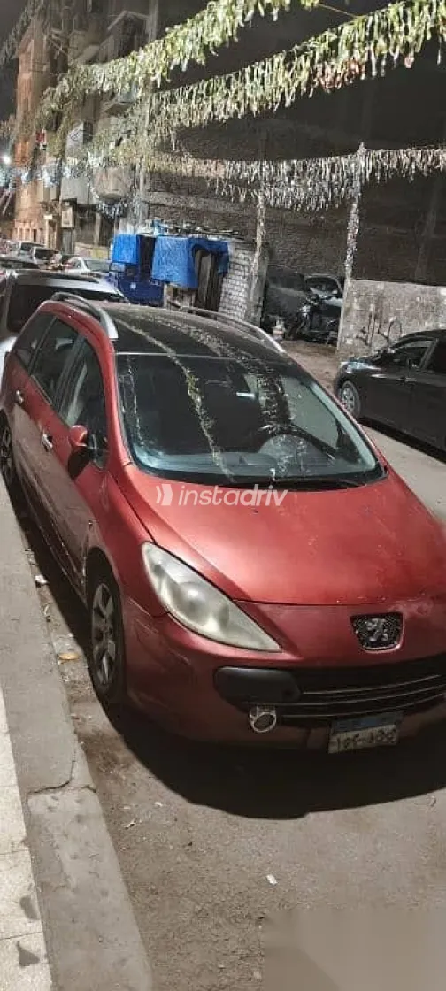 Peugeot 307 2007 Burgundy Used for Sale - 3