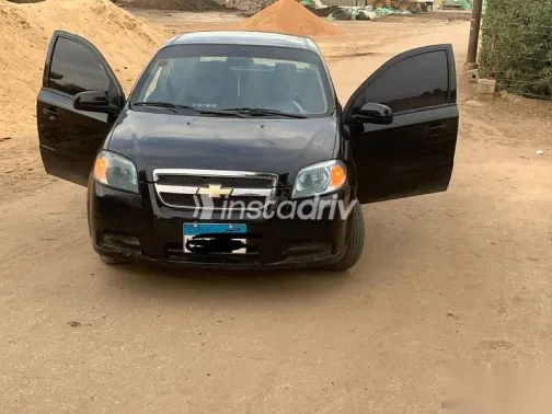 شيفروليه افيو 2008 أسود مستعملة للبيع - 3
