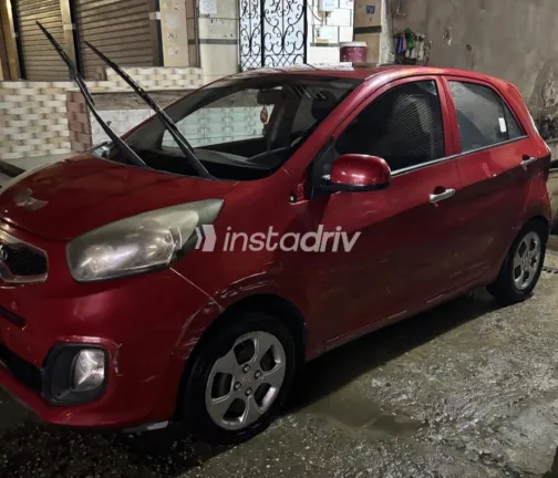 كيا بيكانتو 2015 أبيض مستعملة للبيع - 2