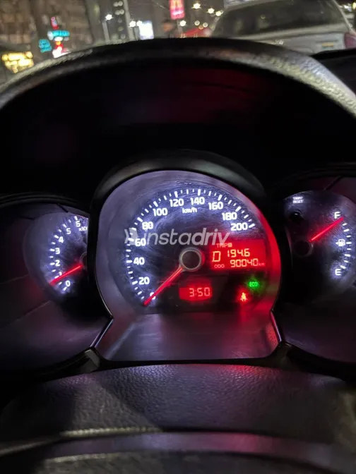 كيا بيكانتو 2015 أبيض مستعملة للبيع - 3