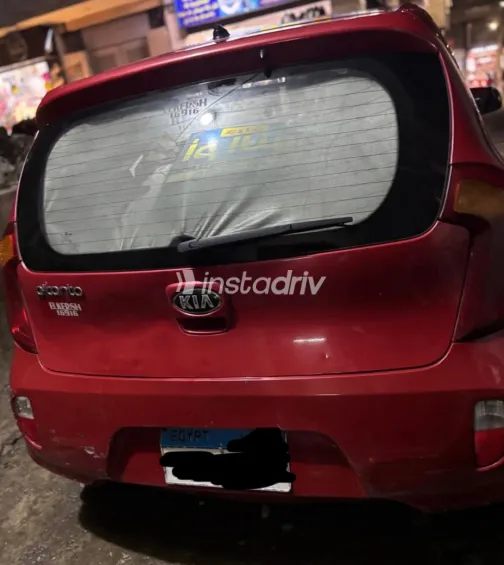 كيا بيكانتو 2015 أبيض مستعملة للبيع - 4