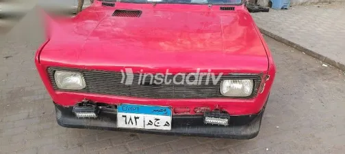 فيات نوفا 1990 أحمر مستعملة للبيع - 5