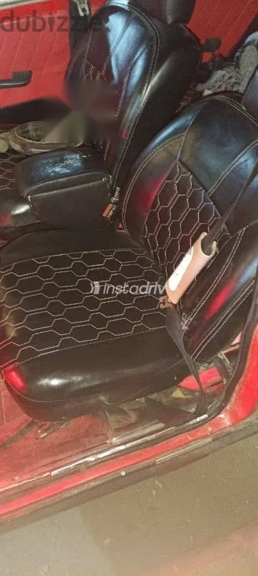 فيات نوفا 1990 أحمر مستعملة للبيع - 7