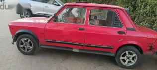 فيات نوفا 1990 أحمر مستعملة للبيع