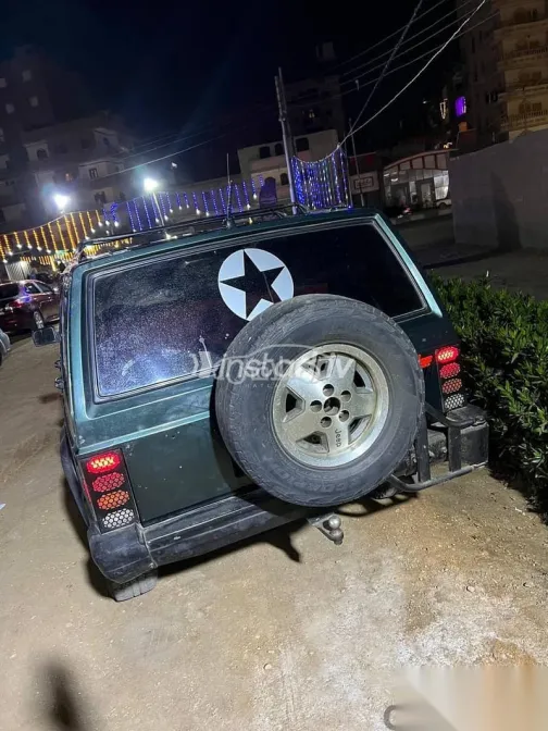 جيب شيروكي 1993 أبيض مستعملة للبيع - 4