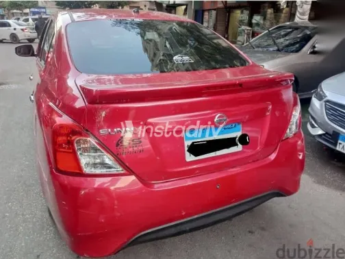 Nissan Sunny 2021 Red Used for Sale - 3