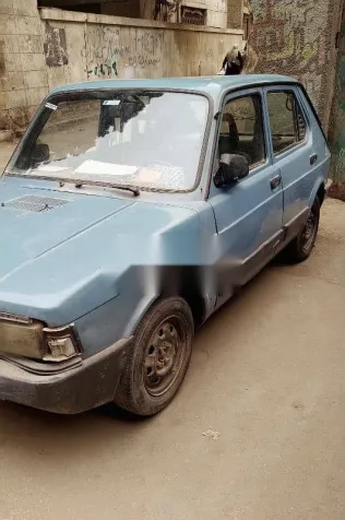 فيات 127 1987 أزرق غامق مستعملة للبيع