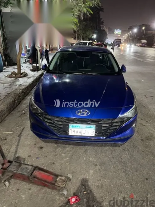 Hyundai Elantra 2022 Dark Blue Used for Sale - 1