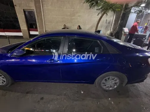 Hyundai Elantra 2022 Dark Blue Used for Sale - 4