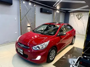 هيونداي اكسنت 2015 أحمر مستعملة للبيع