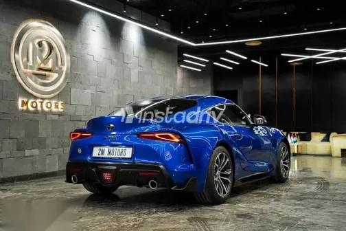 تويوتا سوبرا 2024 أزرق غامق جديدة للبيع - 2