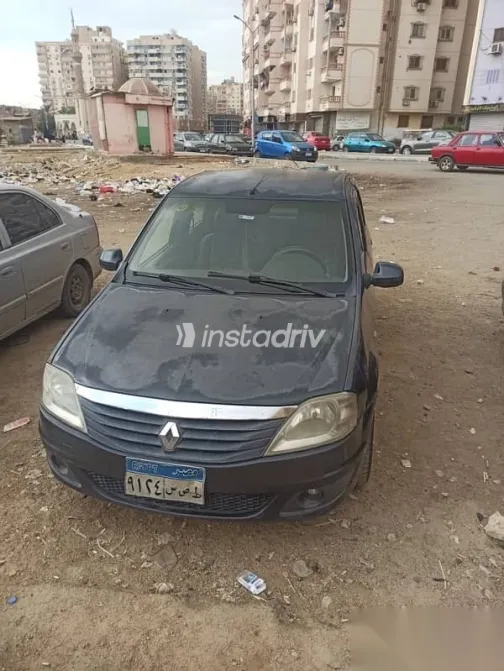 Renault Logan 2012 Black Used for Sale - 2