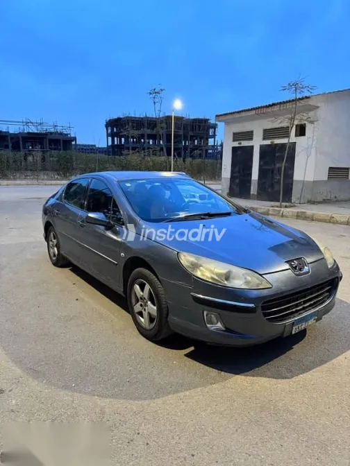 بيجو 407 2005 رمادي مستعملة للبيع - 3