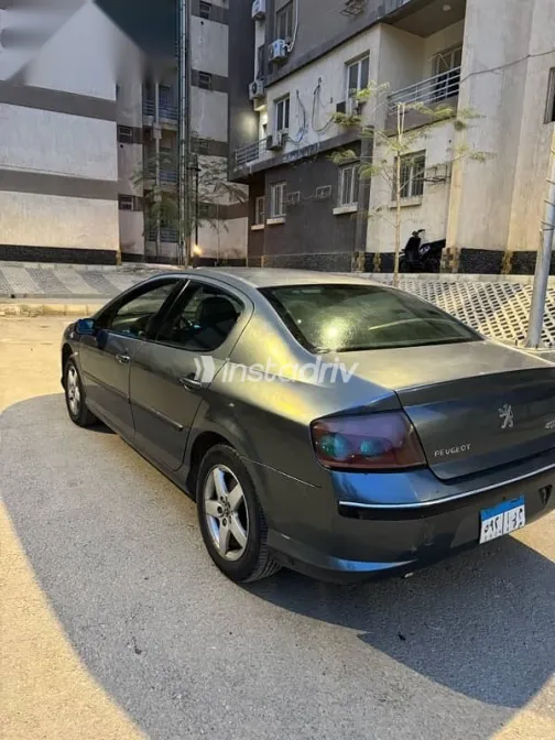 بيجو 407 2005 رمادي مستعملة للبيع - 4